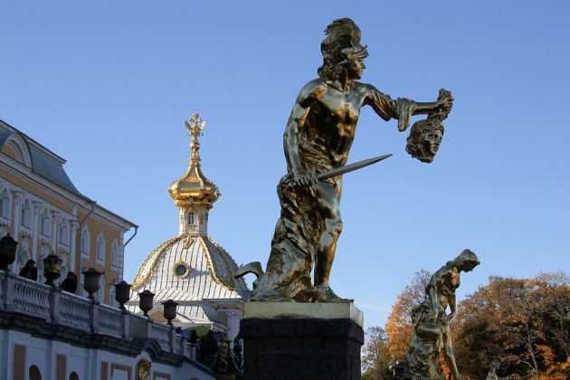 Peterhof bei St. Petersburg, Russland