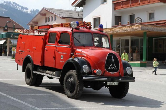 Ein Magirus-Deutz Feuerwehr Rundhauber - am Achensee in Tirol entdeckt