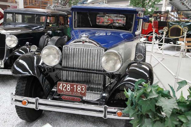 Packard Straight Eight Coupé, Baujahr 1929 - 8-Zylinder, 5.261 ccm, 125 PS - Technikmuseum Speyer 