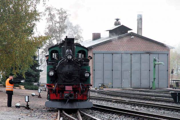 Der Traditionszug der Traditionsbahn Radebeul e. V. - Sächsische IV K