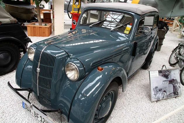Opel Kadett, Baujahr 1937 - 1.074 ccm, 23 PS - Technikmuseum Speyer