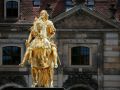 Der Goldene Reiter - das Denkmal August des Starken auf dem Neustädter Markt in Dresden