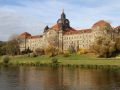 Die Sächsische Staatskanzlei im Dresdner Regierungsviertel in der Inneren Neustadt - Dresden