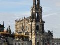 die barocke Katholische Hofkirche in Dresden