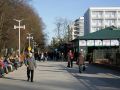 Kołobrzeg - Städtereise Kolberg, Promenade im Kurbezirk