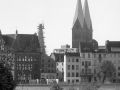 Bremen 1963 - der Blick von der Herrlichkeit auf den Bremer Dom