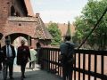 Marienburg , die mittelalterliche Ordensburg des Deutschen Ordens an der Nogat