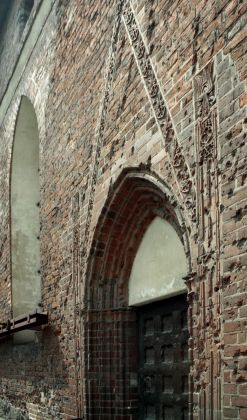 Marienburg , die mittelalterliche Ordensburg des Deutschen Ordens an der Nogat