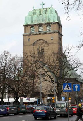 Die Herz-Jesu-Kirche am Siegesplatz - plac Zwycięstwa, Szczecin, Stettin