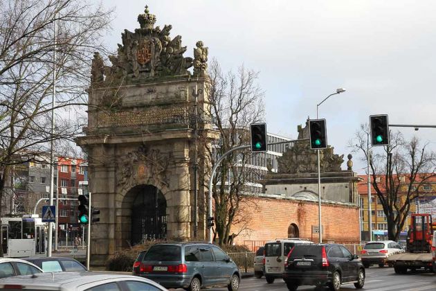 Brama Portowa - Tor der Preußischen Huldigung aus den Jahren 1726-1728