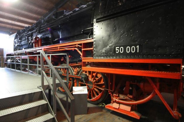 Deutsches Technikmuseum Berlin - Güterzuglok der Baureihe 50