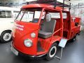 Feuerwehr-Einsatzfahrzeug Volkswagen Transporter T 1 - Baujahre 1949 bis 1967 - AutoMuseum Volkswagen, Wolfsburg