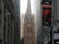 New York City, Financial District - die Trinity Church in Manhattan