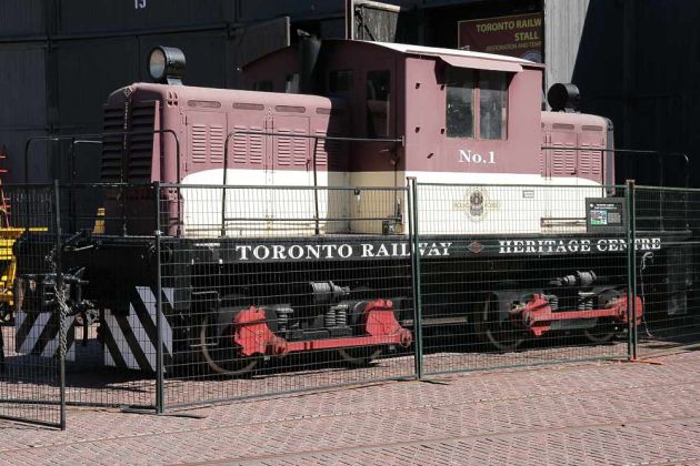 50 Tonnen Diesel-Electric Whitcomb Rangierlok - Canadian Locomotive Company, Baujahr 1950