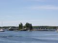 Boothbay Harbor mit Mc Farland Island - Midcoast Maine