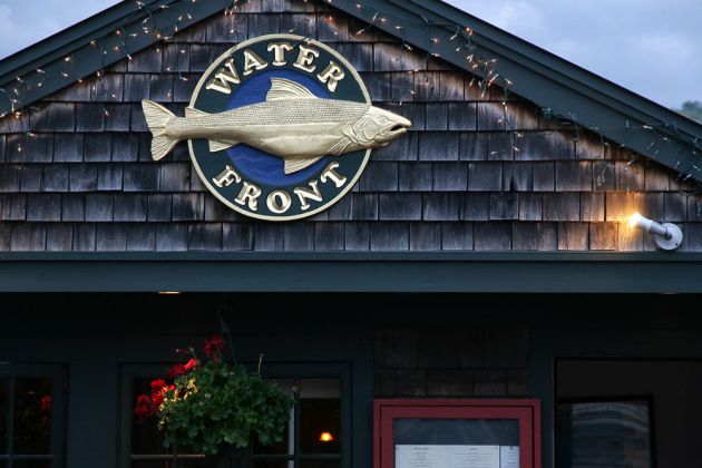 Waterfront Meeresfrüchte-Restaurant - Camden, Midcoast Maine