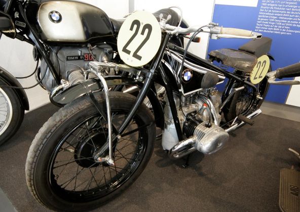 BMW-Motorräder - Oldtimer-Maschine  BMW R 63 - Baujahr 1929