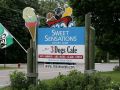 Das gemütliche Three Dogs Cafe in Rockport - Midcoast Maine, New England