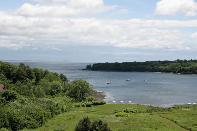 Die Glen Cove, eine kleine Bucht bei Rockport an der Atlantikküste von Midcoast Maine