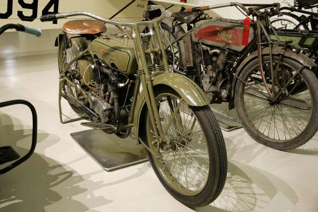 Motorrad-Oldtimer - Harley-Davidson, Model J