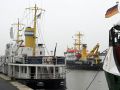 Der Salondampfer MS 'HANSA', sein Liegeplatz befindet sich in der Touristischen Meile  im 'Schaufenster Fischereihafen' von Brenerhaven