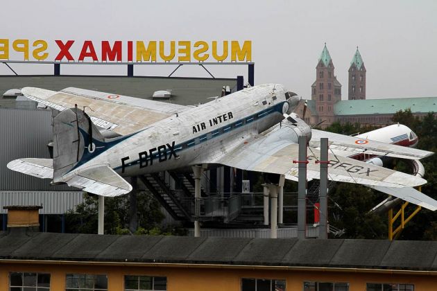 Douglas DC 3 der Air Inter - Technikmuseum Speyer
