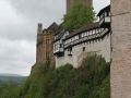 Die Wartburg bei Eisenach  - die Ostseite mit dem Bergfried