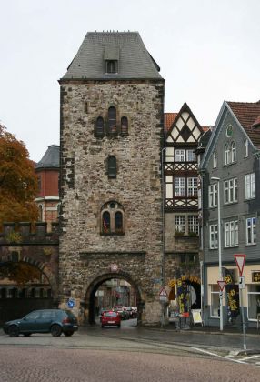 Eisenach - das Nikolaitor am Karlsplatz