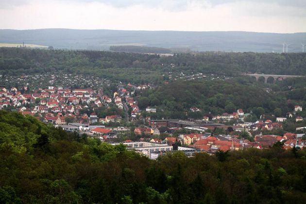 Blick auf Eisenach von der Wartburg - Thüringen