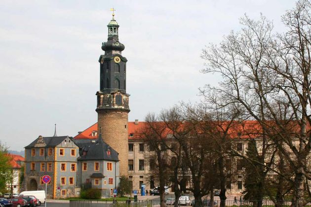 Das Stadtschloss in Weimar - Thüringen