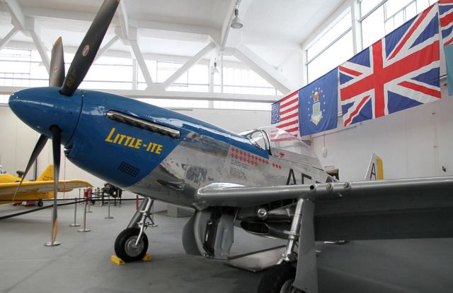 Flugzeugmuseum Hangar 10 Usedom - Mustang P-51 D / TF