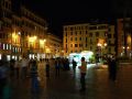 Städtereise Rom - abends an der Piazza di Spagna