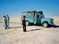 Die Piste durch die libysche Wüste in Ägypten