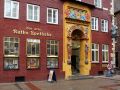 Hansestadt Lüneburg - schmuckvolle Fassade in der kleinen Bäckerstrasse