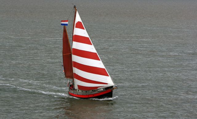 Segeln im Wattenmeer von Holland
