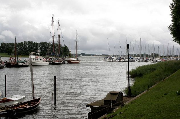 Der Seglerhafen im Süden von Kappeln an der Schlei in Schleswig-Holstein