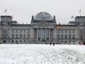 Berlin, Deutschlands Hauptstadt - das Reichstagsgebäude, der Sitz des deutschen Bundestages