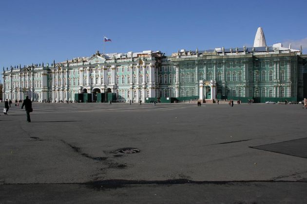 Weltstädte - St. Petersburg, Russland - die Eremitage
