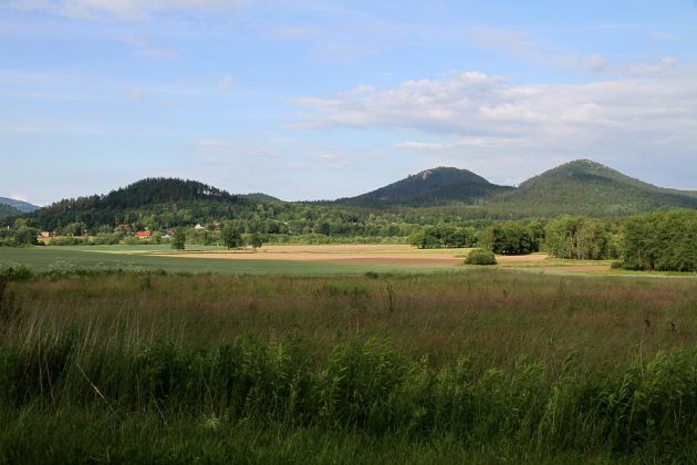 Die Busenberge am Ostrand des Hirschberger Tals