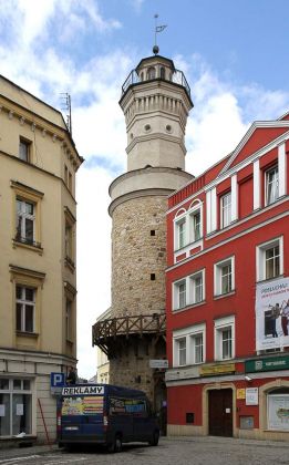 der Burgtor-Turm von Jelenia Gora