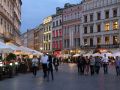 Krakau, Rynek Główny, der Marktplatz - die Grodzka