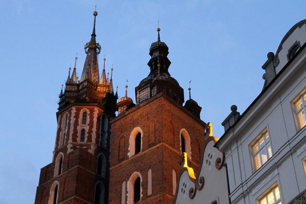 Marienkirche, Bazylika Mariacka in Krakau - Rynek Główny, der Marktplatz 