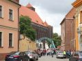Ulica Katedralna mit Dombrücke - Dominsel Breslau