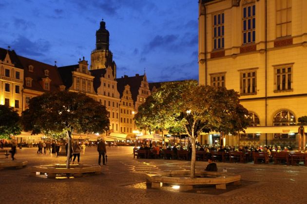 Rynek Wrocław - der 'Ring', Marktplatz von Breslau