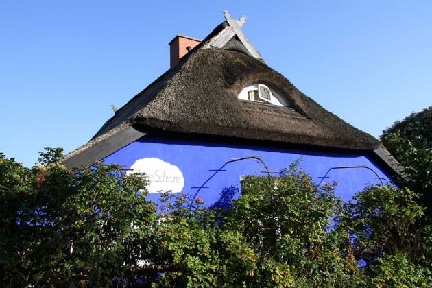Vitte, Insel Hiddensee - Die Blaue Scheune, ein Künstlerhaus in Vitte