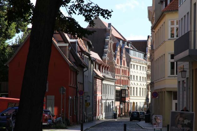 Hansestadt Stralsund, die Badenstrasse