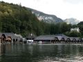 Königssee und Schönau - die Bootshäuser, Berchtesgadener Land