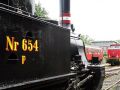 Die Angelner Dampfeisenbahn - die dänische Dampflokomotive F 654, liebevoll 'Julchen' genannt