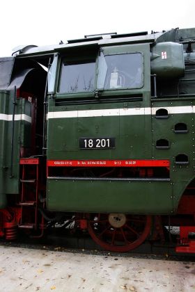 Dampflok 18 201 - schnellste Dampflokomotive der Welt