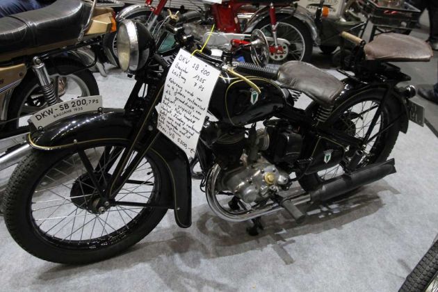 DKW Motorrad-Oldtimer - DKW SB 200
